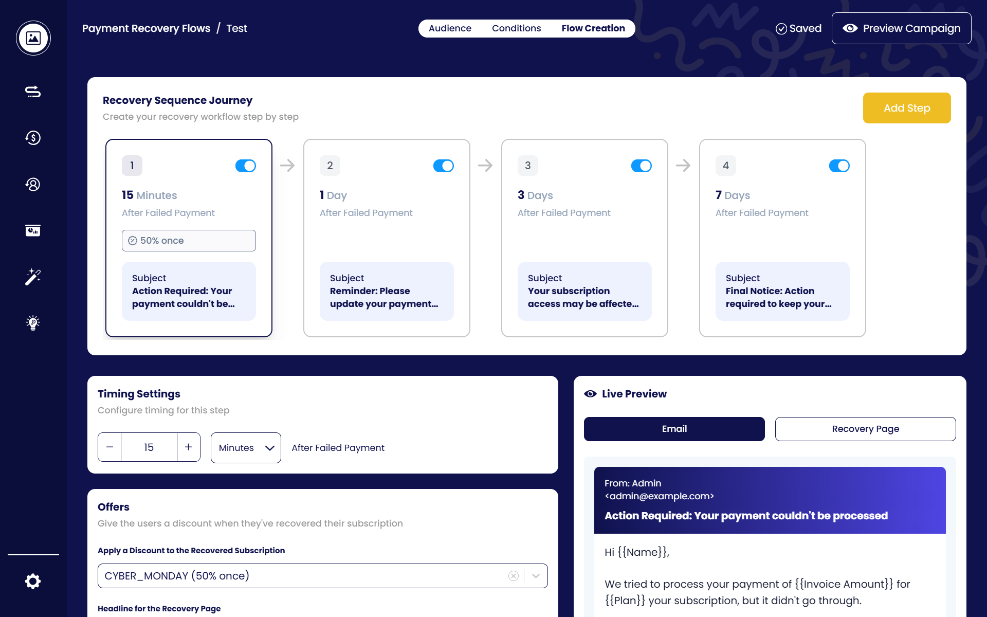 Payment Recovery